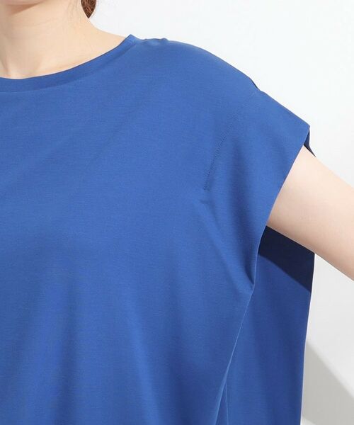 SHOO・LA・RUE / シューラルー カットソー | 【S-LL/ひんやり/UV】二の腕をきれいにカバー ショルダータックトップス | 詳細21