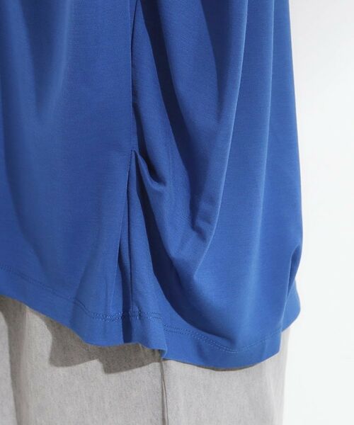 SHOO・LA・RUE / シューラルー カットソー | 【S-LL/ひんやり/UV】二の腕をきれいにカバー ショルダータックトップス | 詳細23