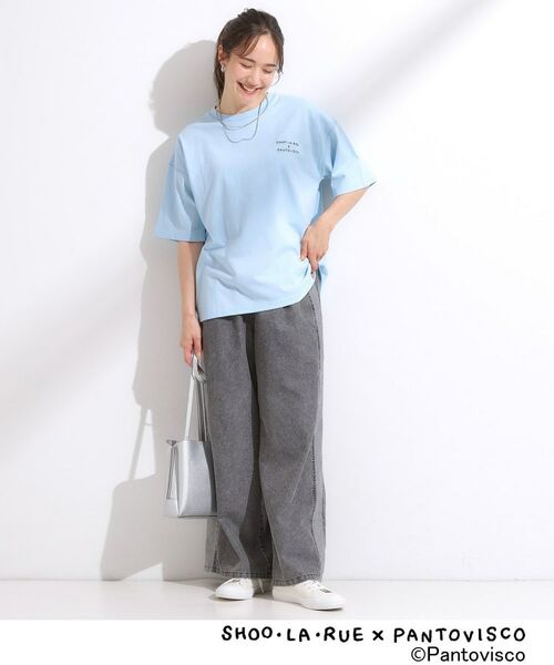 SHOO・LA・RUE / シューラルー Tシャツ | 【パントビスコ／ぺろち】プリントTシャツ | 詳細15