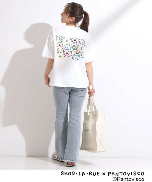 SHOO・LA・RUE / シューラルー Tシャツ | 【パントビスコ／ぺろち】プリントTシャツ | 詳細3