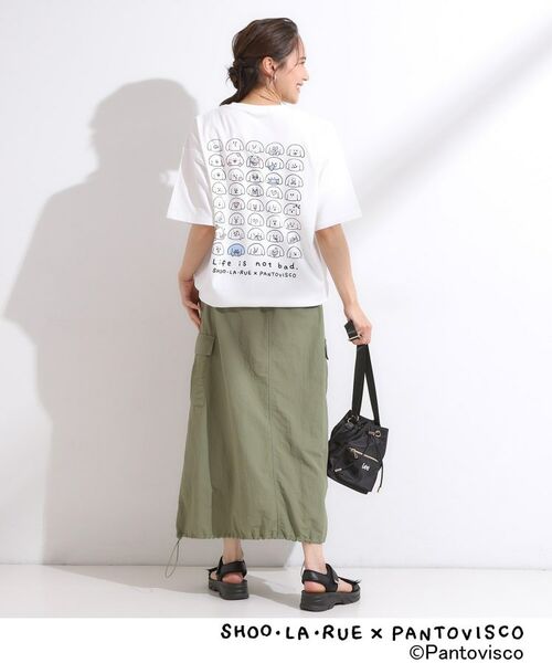 SHOO・LA・RUE / シューラルー Tシャツ | 【パントビスコ／ぺろち】プリントTシャツ | 詳細7