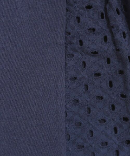 SHOO・LA・RUE / シューラルー カットソー | 【S-LL/体型カバー】インせずサマ見え レース使いAライントップス | 詳細8