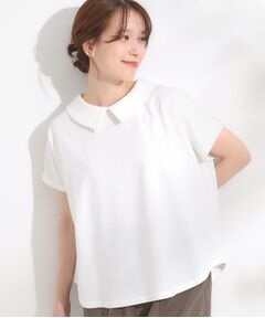 SHOO・LA・RUE / シューラルー カットソー | 【S-LL】こだわりの襟バランスが大人かわいい ボックスシルエットトップス