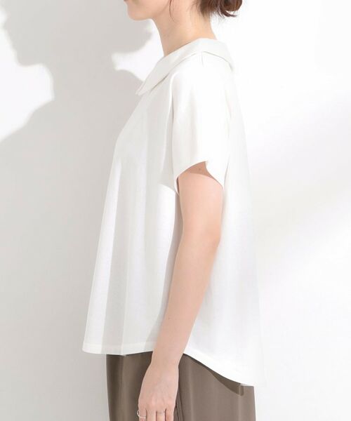 SHOO・LA・RUE / シューラルー カットソー | 【S-LL】こだわりの襟バランスが大人かわいい ボックスシルエットトップス | 詳細10