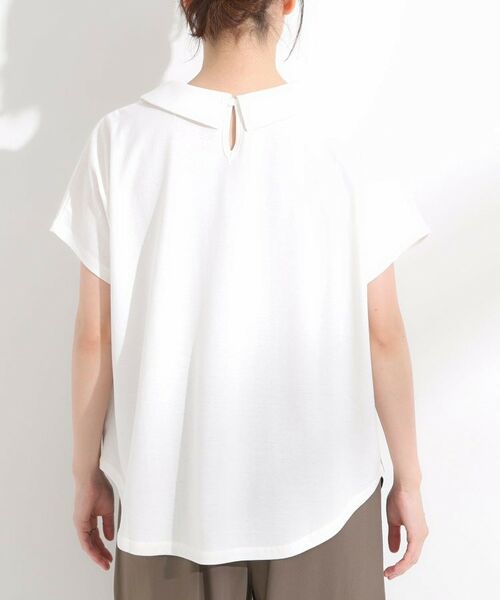 SHOO・LA・RUE / シューラルー カットソー | 【S-LL】こだわりの襟バランスが大人かわいい ボックスシルエットトップス | 詳細11