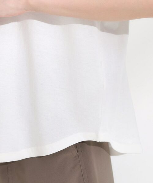 SHOO・LA・RUE / シューラルー カットソー | 【S-LL】こだわりの襟バランスが大人かわいい ボックスシルエットトップス | 詳細15