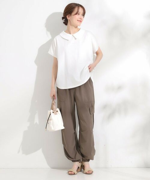 SHOO・LA・RUE / シューラルー カットソー | 【S-LL】こだわりの襟バランスが大人かわいい ボックスシルエットトップス | 詳細7