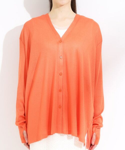 SHOO・LA・RUE / シューラルー カーディガン・ボレロ | 【S-LL/ひんやり/UV】手の甲まで隠れる トッパーカーディガン | 詳細17