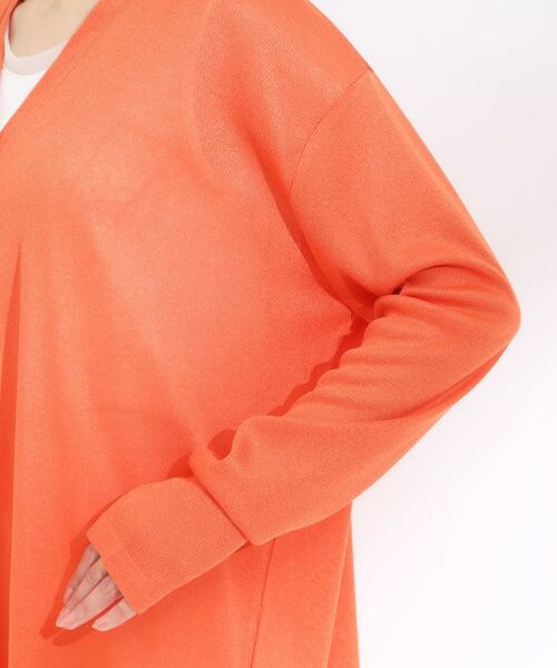 SHOO・LA・RUE / シューラルー カーディガン・ボレロ | 【S-LL/ひんやり/UV】手の甲まで隠れる トッパーカーディガン | 詳細21