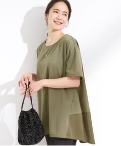 SHOO・LA・RUE / シューラルー チュニック | 【S-LL/UV/吸水速乾】きれいに体型カバー Aライン チュニックワンピース