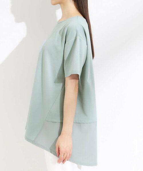 SHOO・LA・RUE / シューラルー チュニック | 【S-LL/UV/吸水速乾】きれいに体型カバー Aライン チュニックワンピース | 詳細14