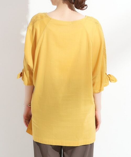 SHOO・LA・RUE / シューラルー チュニック | 【S-LL】お袖デザインが華やか はしごレースチュニック | 詳細15