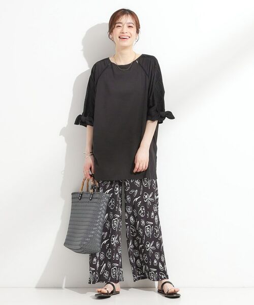 SHOO・LA・RUE / シューラルー チュニック | 【S-LL】お袖デザインが華やか はしごレースチュニック | 詳細7