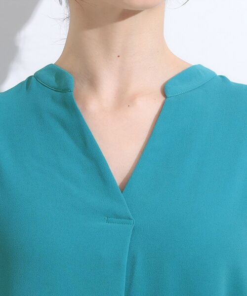 SHOO・LA・RUE / シューラルー ミニ丈・ひざ丈ワンピース | 【洗える/S-LL/洗濯後しわになりにくい】バックレースアップチュニック | 詳細20