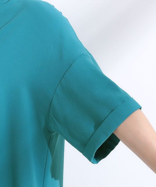 SHOO・LA・RUE / シューラルー ミニ丈・ひざ丈ワンピース | 【洗える/S-LL/洗濯後しわになりにくい】バックレースアップチュニック | 詳細22