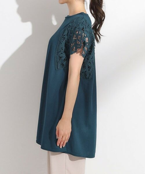 SHOO・LA・RUE / シューラルー チュニック | 【S-LL】上品華やか お袖レースチュニックトップス | 詳細14