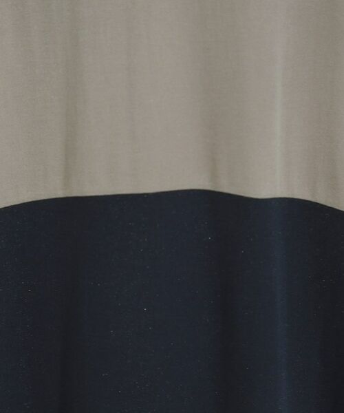 SHOO・LA・RUE / シューラルー ロング・マキシ丈ワンピース | 【S-LL/ひんやり/体型カバー】さらりと着られる バイカラーAラインワンピース | 詳細8