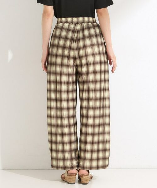 SHOO・LA・RUE / シューラルー パンツ | 【S-LL/ポケット付き】チェック柄 ウェーブプリーツパンツ | 詳細15