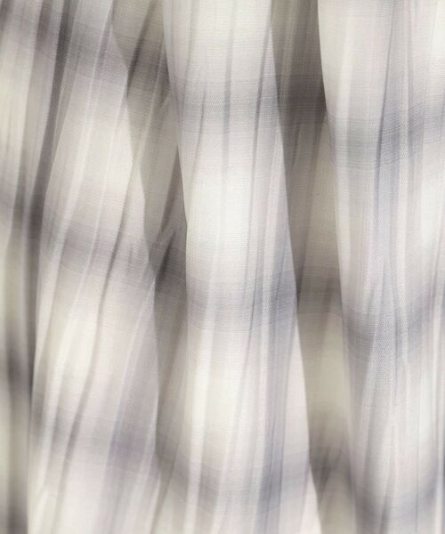 SHOO・LA・RUE / シューラルー パンツ | 【S-LL/ポケット付き】チェック柄 ウェーブプリーツパンツ | 詳細4