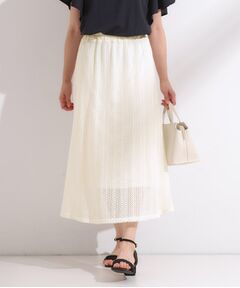 SHOO・LA・RUE / シューラルー ロング・マキシ丈スカート | 【2WAY】裏地を外してレイヤードにも! レース調スカート