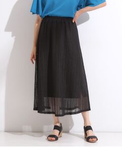 SHOO・LA・RUE / シューラルー ロング・マキシ丈スカート | 【2WAY】裏地を外してレイヤードにも! レース調スカート