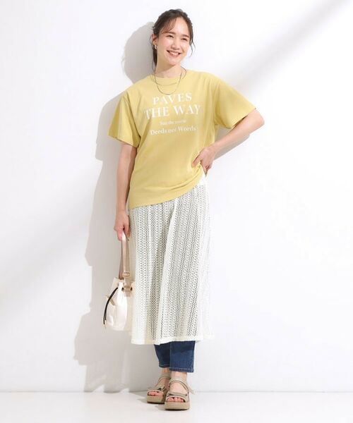 SHOO・LA・RUE / シューラルー ロング・マキシ丈スカート | 【2WAY】裏地を外してレイヤードにも! レース調スカート | 詳細13