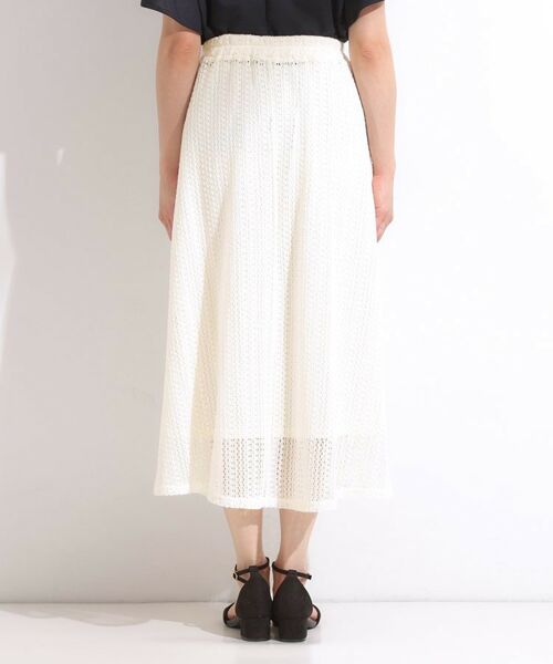 SHOO・LA・RUE / シューラルー ロング・マキシ丈スカート | 【2WAY】裏地を外してレイヤードにも! レース調スカート | 詳細17