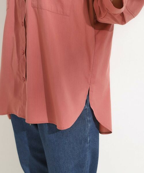 SHOO・LA・RUE / シューラルー シャツ・ブラウス | 【S-LL/洗濯後しわになりにくい】コットン風 前あきドルマンブラウス | 詳細21