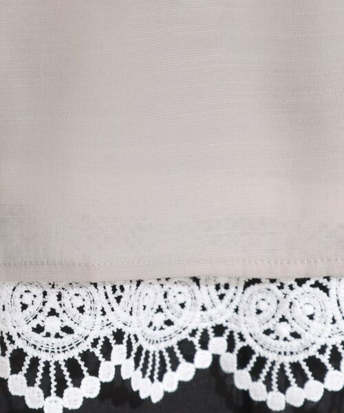 SHOO・LA・RUE / シューラルー カットソー | 【S-LL】１枚でコーデが決まる スラブドッキングトップス | 詳細4