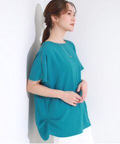 SHOO・LA・RUE / シューラルー シャツ・ブラウス | 【S-LL/ひんやり/洗濯後しわになりにくい】インせず決まる はしごレースドルマンブラウス