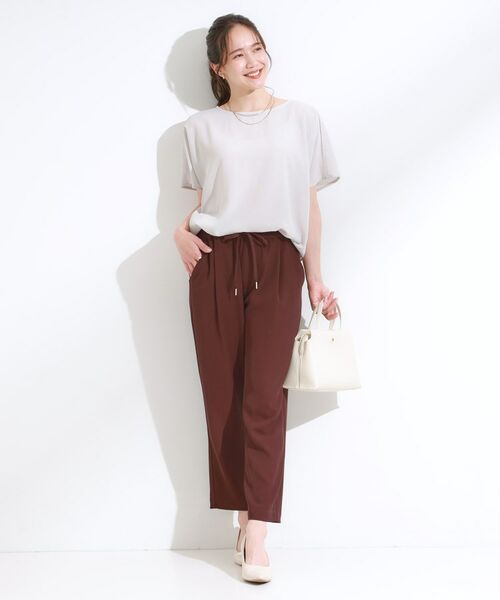 SHOO・LA・RUE / シューラルー シャツ・ブラウス | 【S-LL/ひんやり/洗濯後しわになりにくい】インせず決まる はしごレースドルマンブラウス | 詳細11