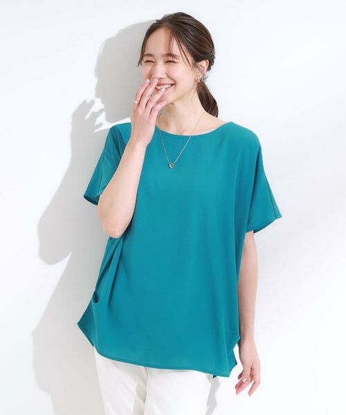 SHOO・LA・RUE / シューラルー シャツ・ブラウス | 【S-LL/ひんやり/洗濯後しわになりにくい】インせず決まる はしごレースドルマンブラウス | 詳細13