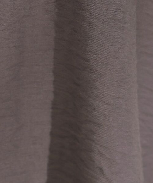 SHOO・LA・RUE / シューラルー シャツ・ブラウス | 【洗える/S-LL/5分袖】季節の変わり目に さらさらドレープシャツ | 詳細4