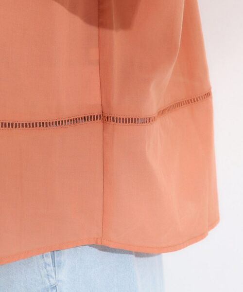 SHOO・LA・RUE / シューラルー シャツ・ブラウス | 【S-LL/6分袖】レースデザインで華やか見え お袖刺繍ブラウス | 詳細18