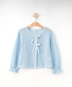 SHOO・LA・RUE / シューラルー カーディガン・ボレロ | 【100-150cm】レースニットソーカーディガン