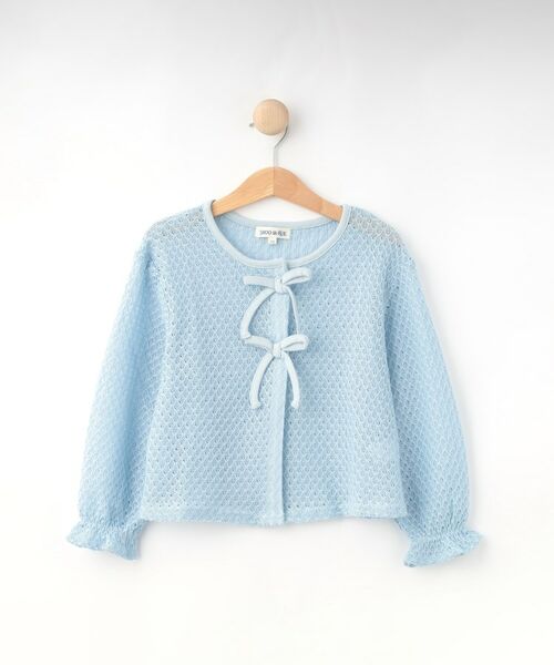 SHOO・LA・RUE / シューラルー カーディガン・ボレロ | 【100-150cm】レースニットソーカーディガン | 詳細1