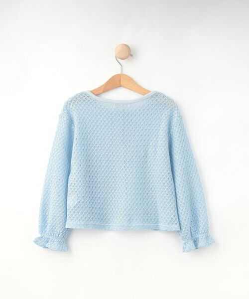 SHOO・LA・RUE / シューラルー カーディガン・ボレロ | 【100-150cm】レースニットソーカーディガン | 詳細2