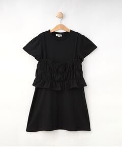 SHOO・LA・RUE / シューラルー ミニ丈・ひざ丈ワンピース | 【130-150cm】キャミ付きワンピース