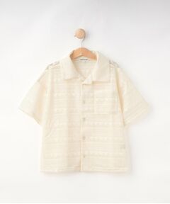 SHOO・LA・RUE / シューラルー シャツ・ブラウス | 【130-150cm】レースシャツ