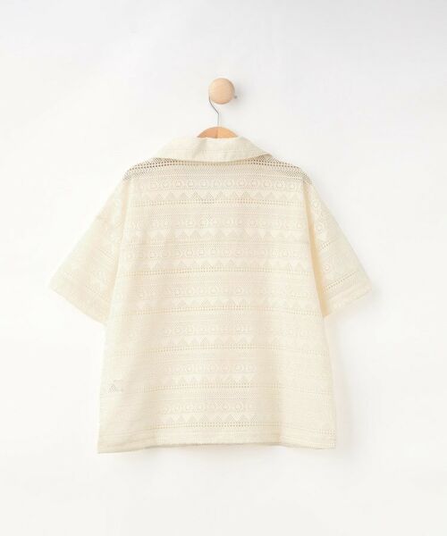 SHOO・LA・RUE / シューラルー シャツ・ブラウス | 【130-150cm】レースシャツ | 詳細2