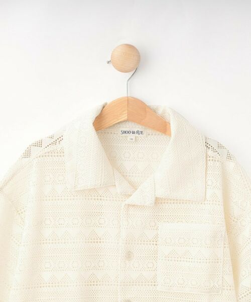 SHOO・LA・RUE / シューラルー シャツ・ブラウス | 【130-150cm】レースシャツ | 詳細3