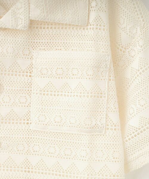 SHOO・LA・RUE / シューラルー シャツ・ブラウス | 【130-150cm】レースシャツ | 詳細5