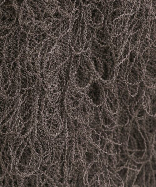 SHOO・LA・RUE / シューラルー ベスト | 【前後2WAY】着るだけで着映える ループヤーンベスト | 詳細21