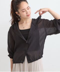 SHOO・LA・RUE / シューラルー パーカー | 【S-LL】大人の抜け感 シアーボイルフーディパーカ