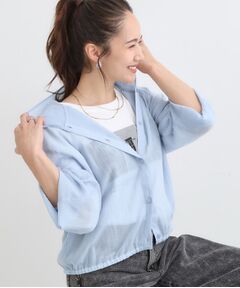 SHOO・LA・RUE / シューラルー パーカー | 【S-LL】大人の抜け感 シアーボイルフーディパーカ