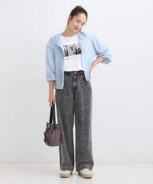 SHOO・LA・RUE / シューラルー パーカー | 【S-LL】大人の抜け感 シアーボイルフーディパーカ | 詳細11