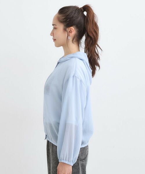 SHOO・LA・RUE / シューラルー パーカー | 【S-LL】大人の抜け感 シアーボイルフーディパーカ | 詳細14