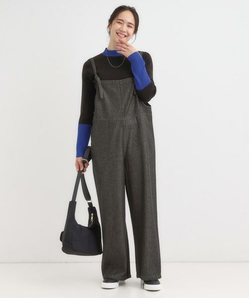 SHOO・LA・RUE / シューラルー サロペット・オールインワン | 【S-LL】大人のための デニムサロペット | 詳細1