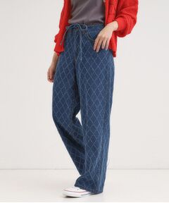 SHOO・LA・RUE / シューラルー デニムパンツ | 【S-LL】こなれ見え リボン付き アソートデニムワイドパンツ