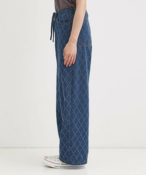 SHOO・LA・RUE / シューラルー デニムパンツ | 【S-LL】こなれ見え リボン付き アソートデニムワイドパンツ | 詳細14